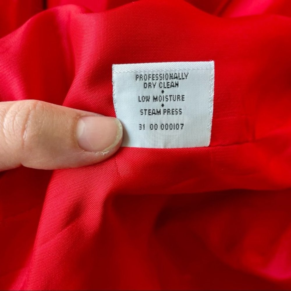 Pendleton Red Blazer - Picture 10 of 11